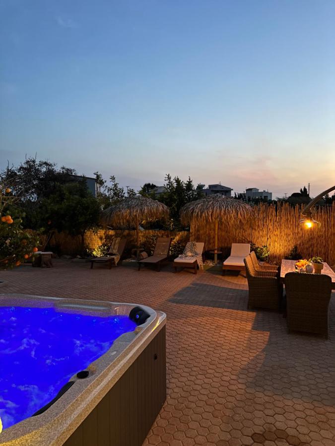 Villa Aspasia With Private Jacuzzi - Oasis Resort كوكينوس بيرغوس المظهر الخارجي الصورة